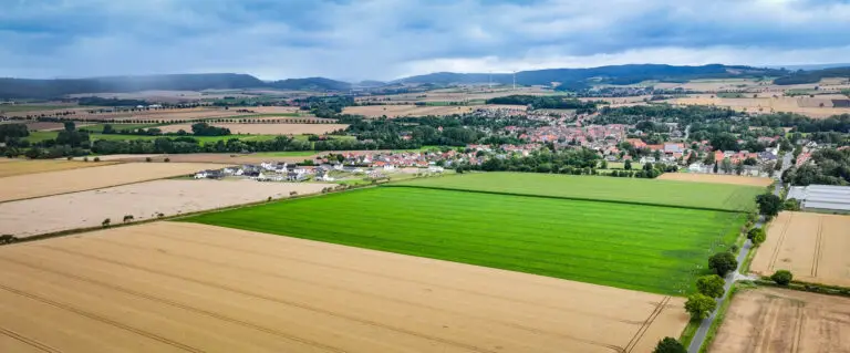 Landschaft im Einbecker Land in Südniedersachsen